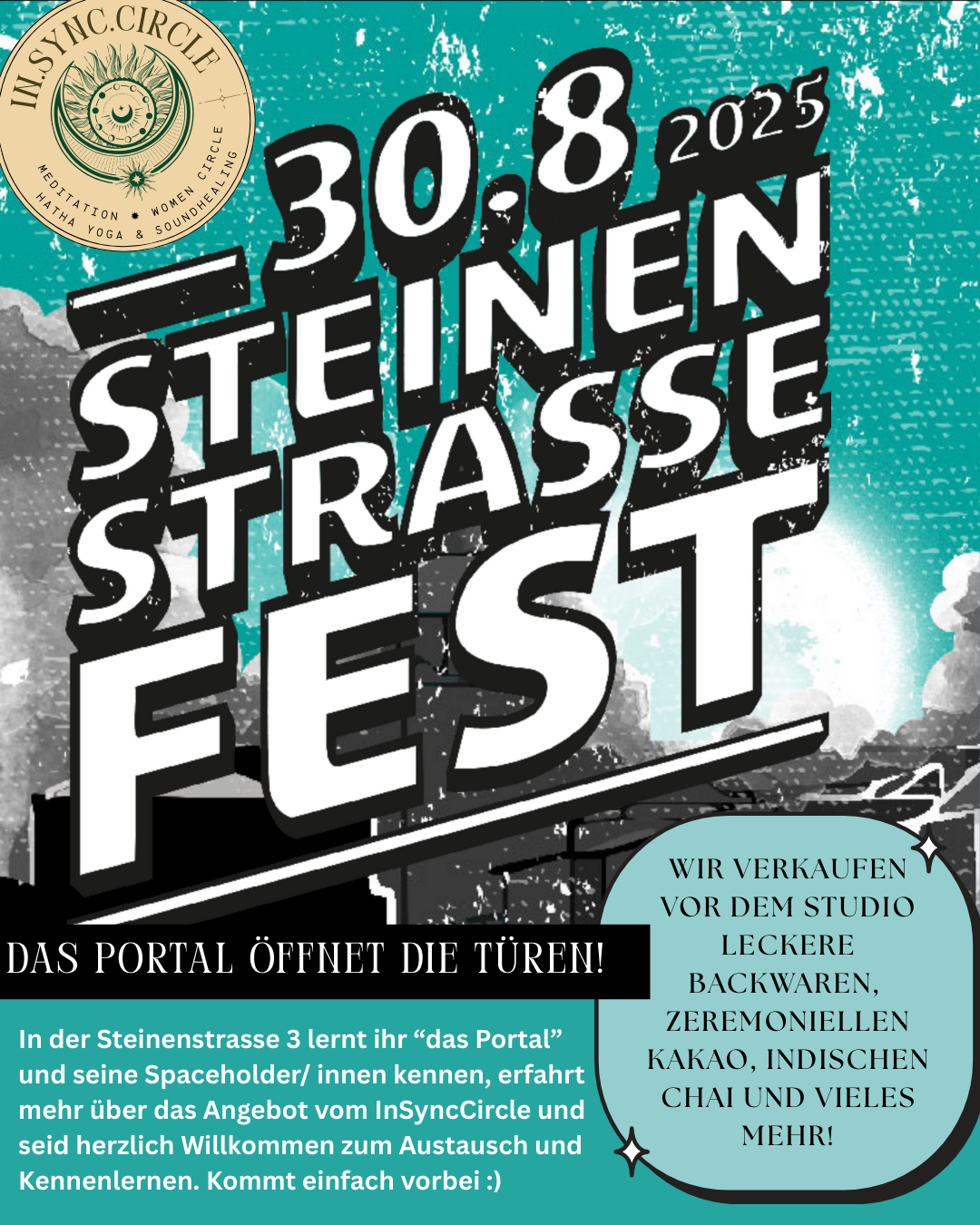 das portal öffnet die türen